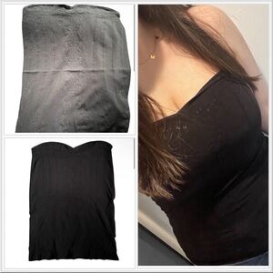 Free People Seamless Floral Embroidered Tube Top size M/L NEW